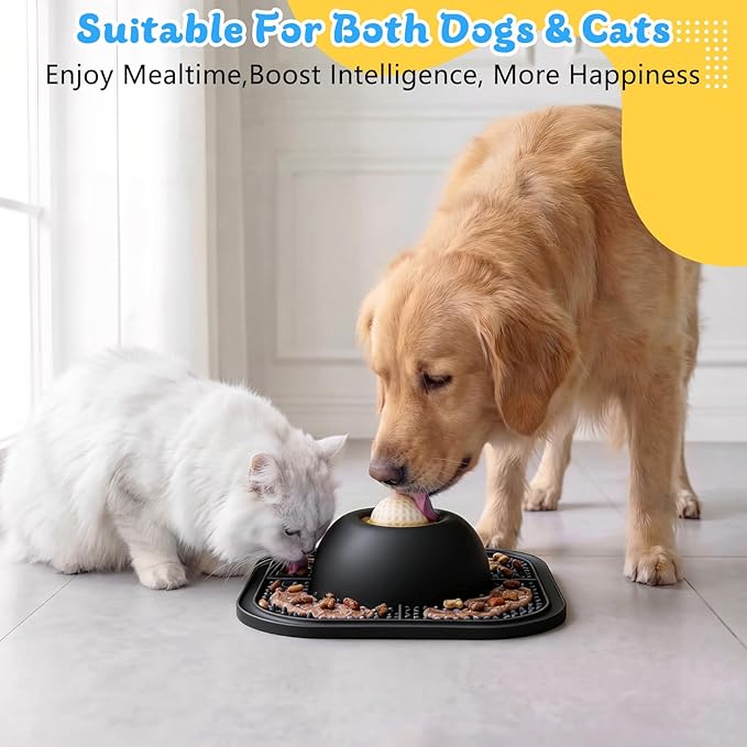 Slow Feeder Dog Bowls & Lick Mat - Image 4