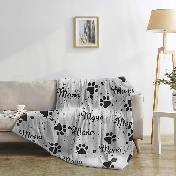 Personalized Dog Blanket, Customized Pet Blankets - Image 4