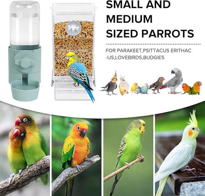 lemtrflo No Mess Bird Feeder Water Dispenser Set, Bird Feeder - Image 2