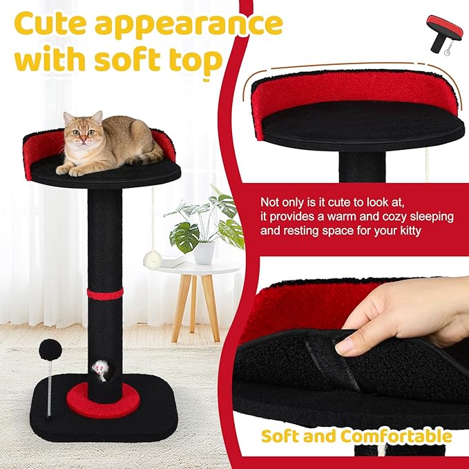 Tall Cat Scratching Post for Indoor Cats Adults, Cat Scratch Post - Image 2