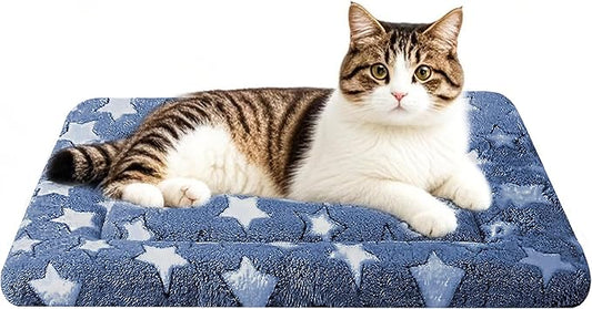 Dog Bed Mat, Reversible Crate Pad & Cute Dog Bed by FogkissComfyPawsHome