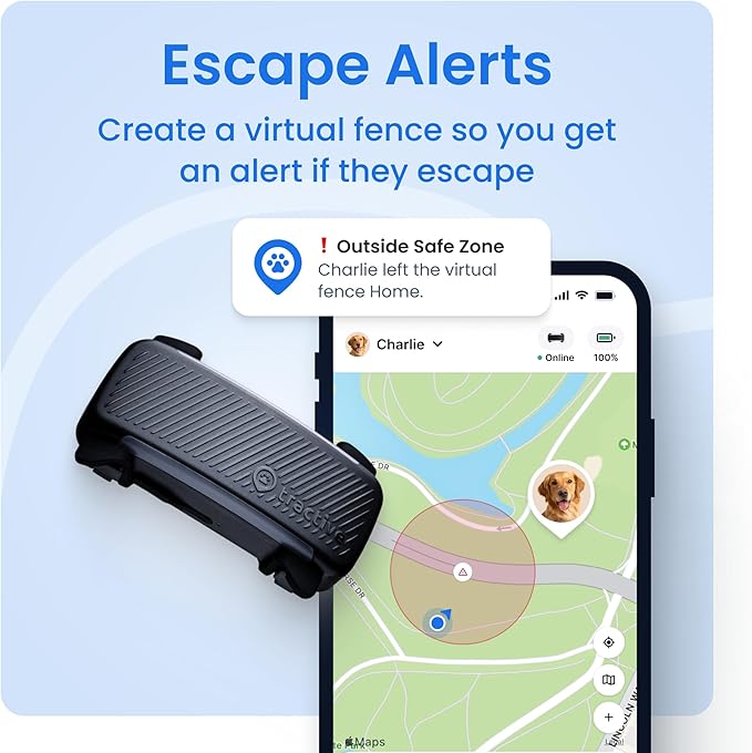 Tractive Smart Dog GPS Collar | Live Pet Tracker - Image 3