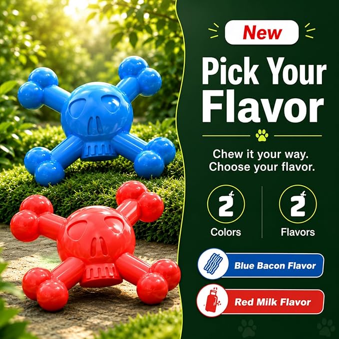 Dog Chew Toy for Small & Medium Dogs – Durable Nylon Dog Toy for Aggressive - Image 4