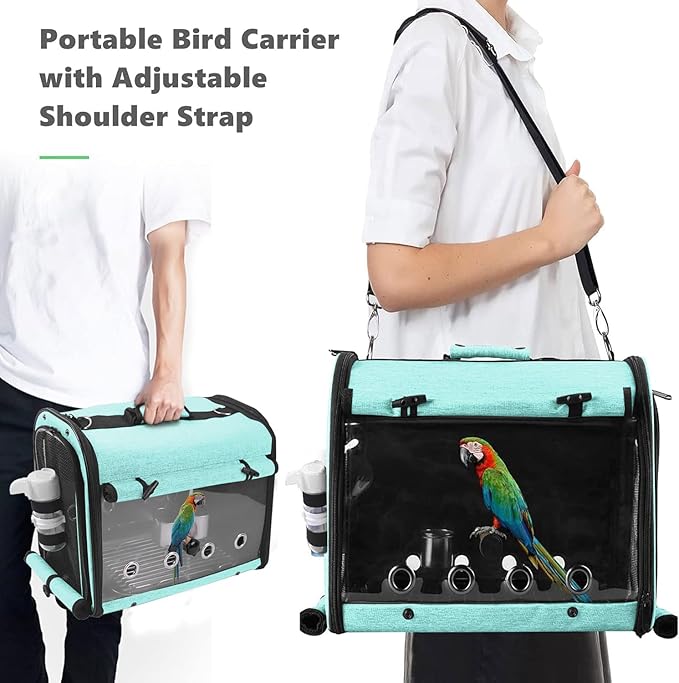Bird Carrier Bag Bird Travel Cage - Image 4