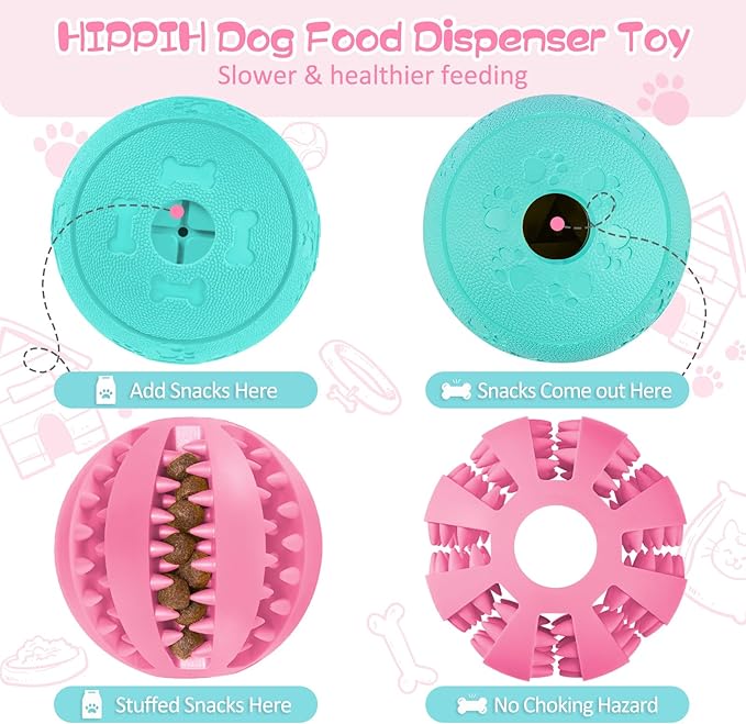 HIPPIH Dog Puzzle Toy 2 Pack, Interactive Dog Toys - Image 7