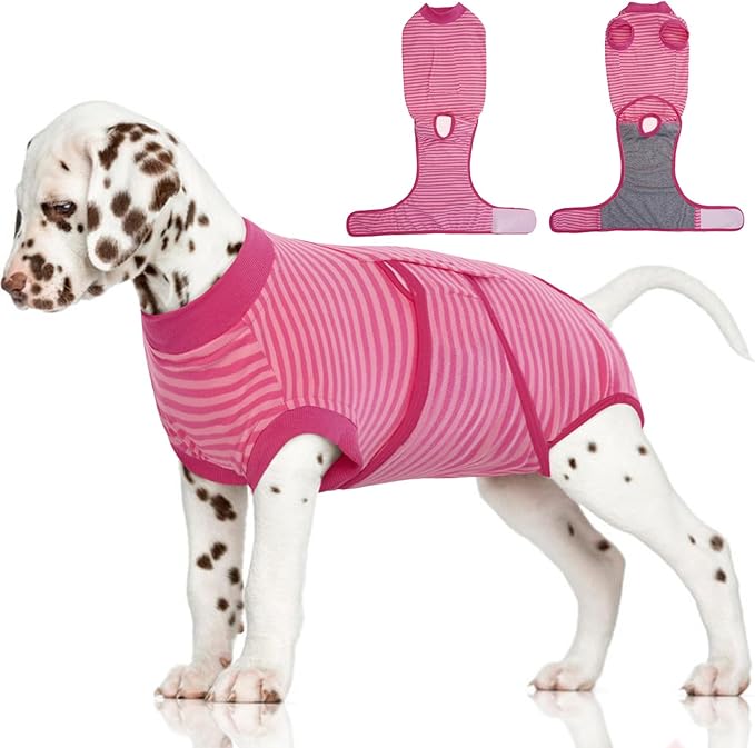FUAMEY Recovery Suit for Dogs Post-Surgery, Dog Surgery Suit Female Spay Dog by FUAMEY