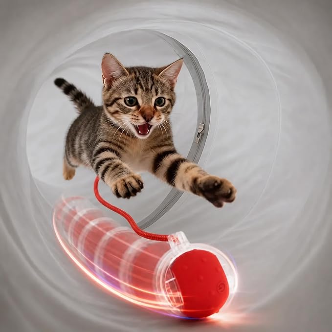 31 Pcs Interactive Cat Toys for Indoor Cats, Cat Tunnel - Image 3