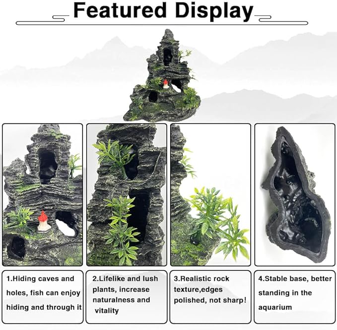 Aquarium Decorations Large and Tall Large Aquarium Decoration - Image 4