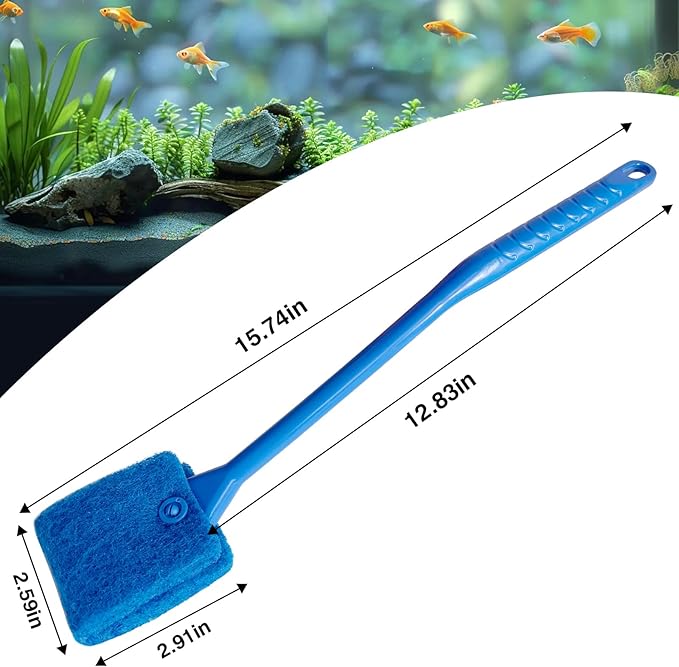Promising Aquarium Scrubber Tools, Fish Tank Brush - Image 7