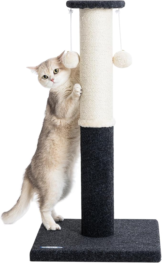 34-Inch Tall Cat Scratching Post, Komicoll Large Scratch Post, Sisal Cat by cattree