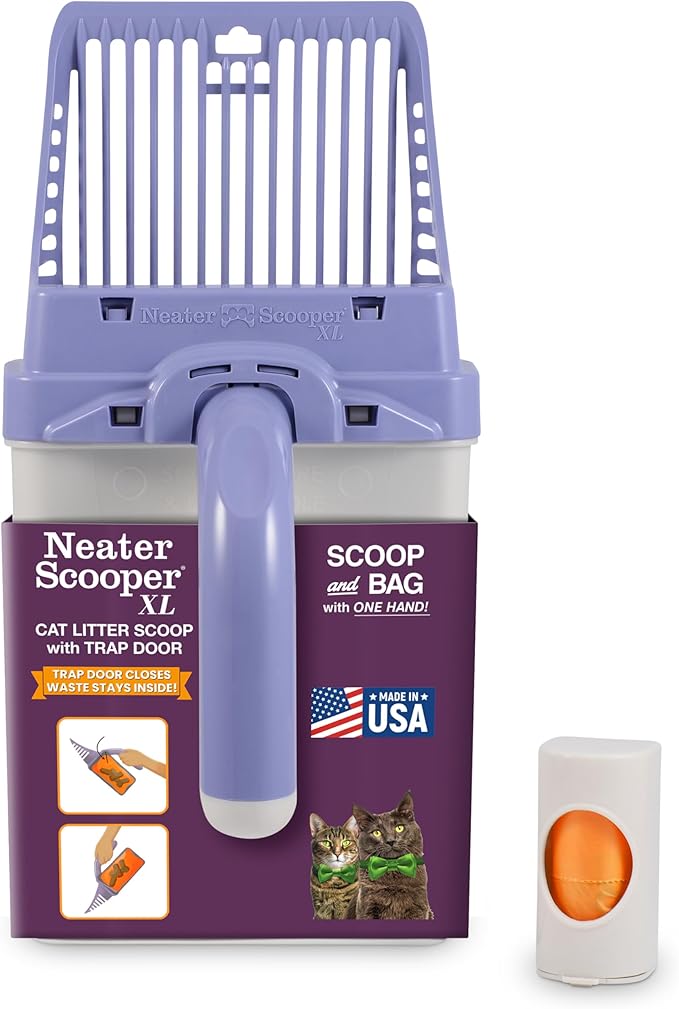 Neater Pet Brands Neater Scooper XL Cat Litter Scoop, 15 Refill Bags – by NeaterPetBrands