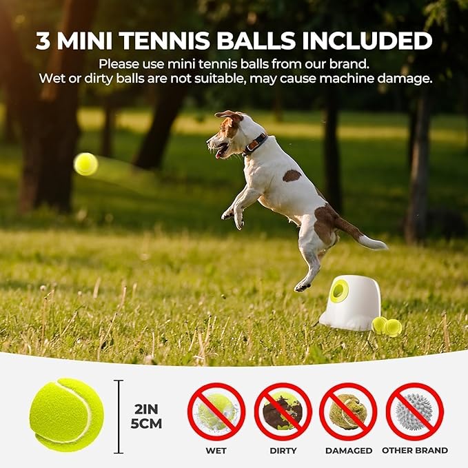 ALL FOR PAWS Automatic Dog Ball Launcher, Interactive Fetch Toy for Small to - Image 4