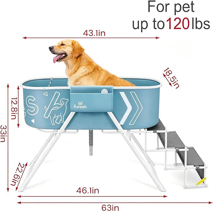 Furesh Big Dipper Dog Bath Tub - Image 7