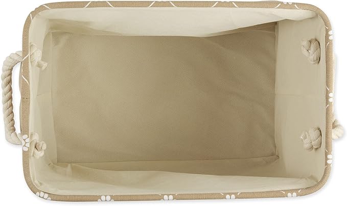 Bone Dry Pet Storage Paw and Bone, Trellis Collection, Medium Rectangle - Image 2