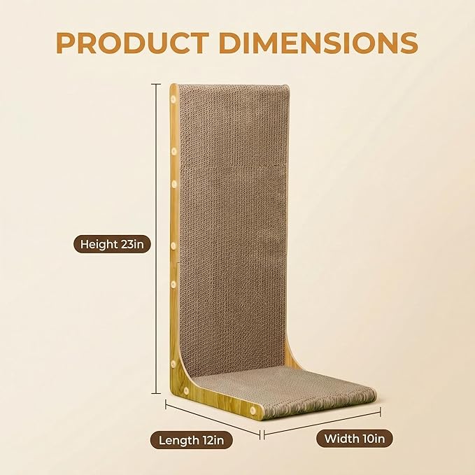 SMARTBEAN 3-Pack Cardboard Cat Scratcher - Image 5