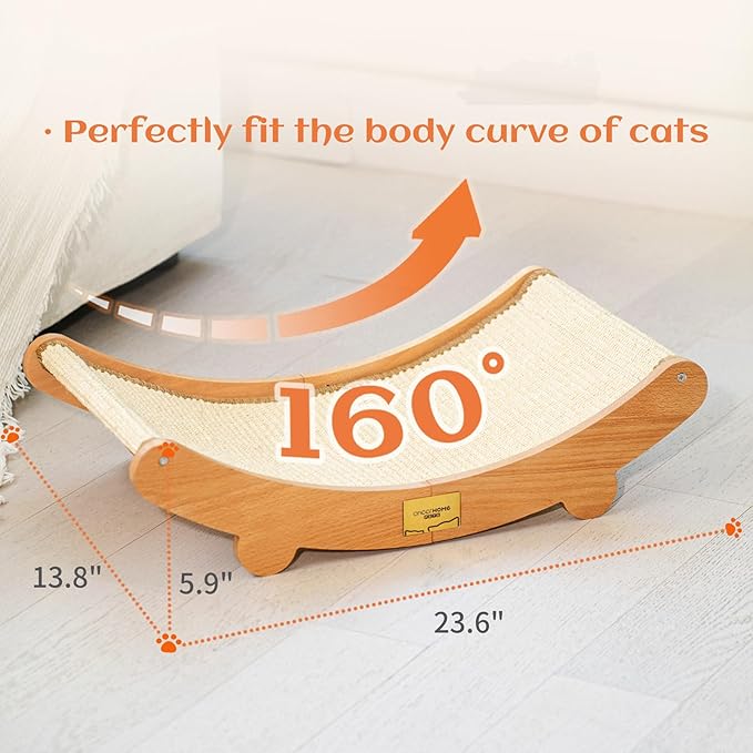 CHEERHOME PETS Sisal Cat Scratcher Bed - Image 3