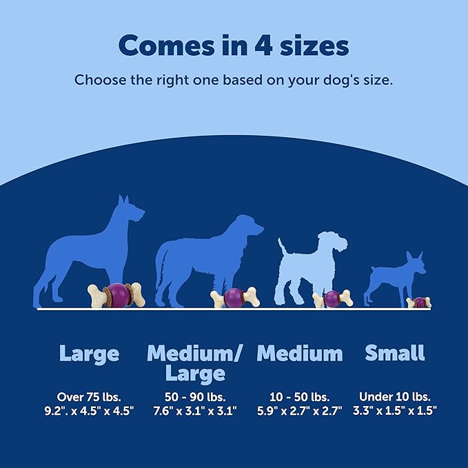 PetSafe Busy Buddy Bouncy Bone, Treat Holding Dog Toy - Image 5