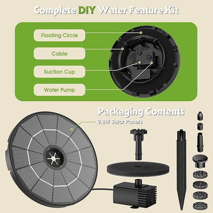 AISITIN DIY Solar Fountain Pump - Image 10