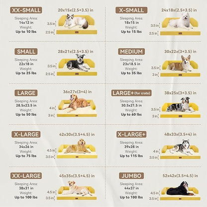 Large Dog Bed Orthopedic Washable | Beds Bolster Pet - Image 2