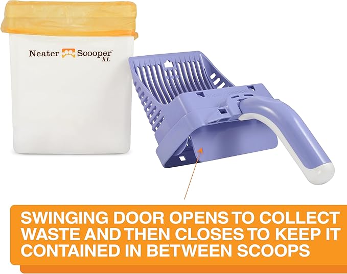 Neater Pet Brands Neater Scooper XL Cat Litter Scoop, 15 Refill Bags – - Image 3