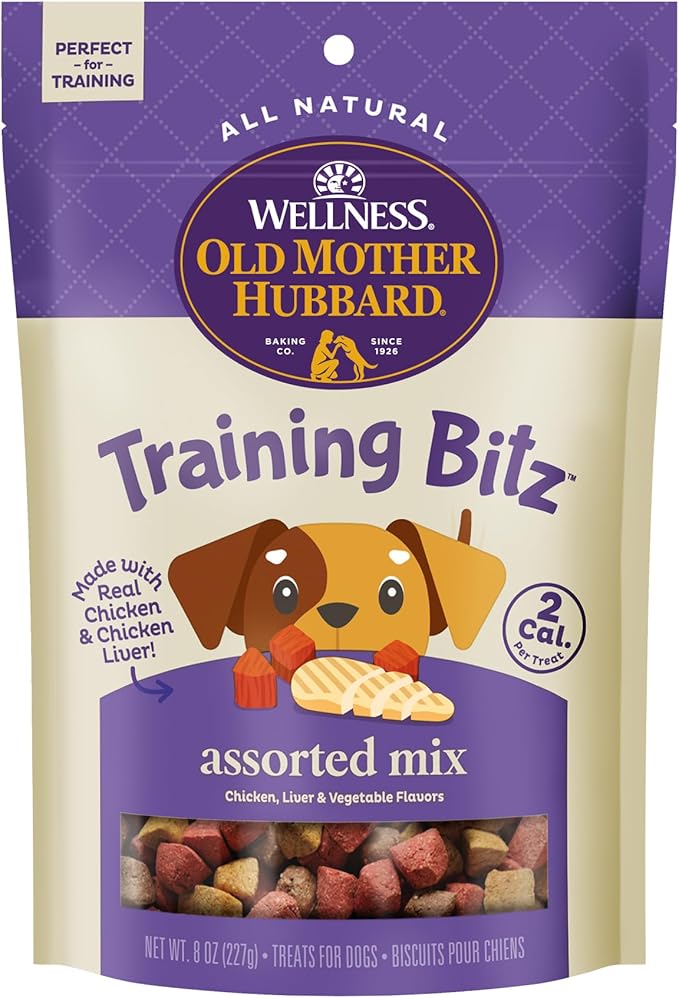 Wellness Old Mother Hubbard Training Bitz Assorted Mix Dog Treats, Natural by OldMotherHubbardNaturalDogTreats