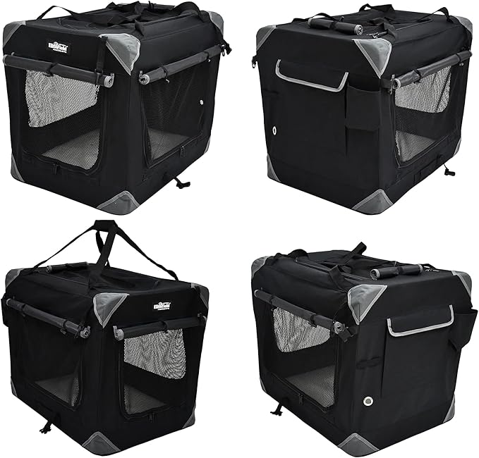 EliteField 4-Door Folding Soft Dog Crate - Image 5
