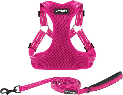 Best Pet Supplies Voyager Mesh Dog Breathable Harness Reflective Stitching by BestPetSuppliesLLC