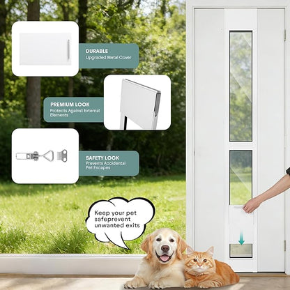 Sliding Glass Door Pet Door Insert - Image 5