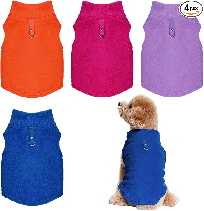 Rbenxia 4 Piece of Rose Red Dog Sweater by Rbenxia