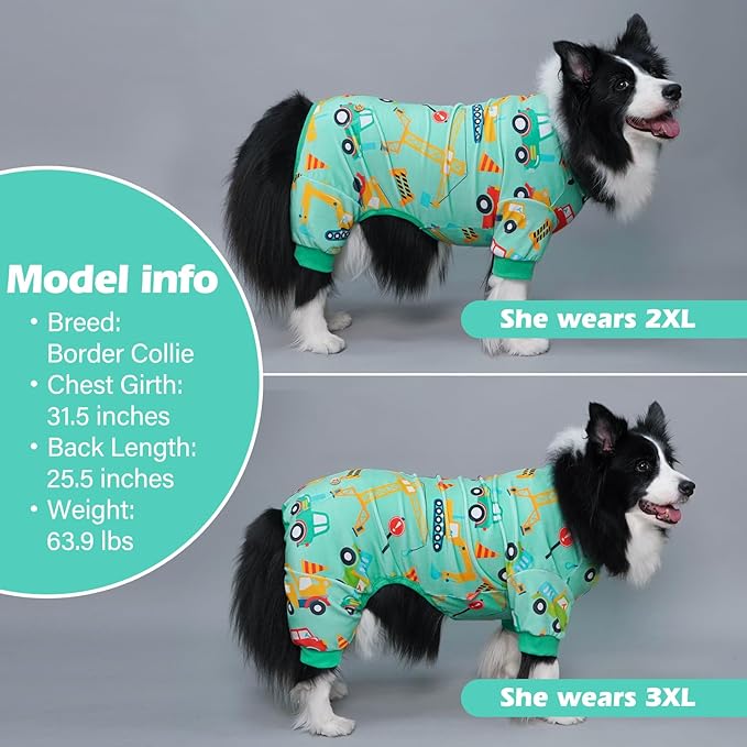 KYEESE Dog Pajamas Soft Dogs Clothes Pet Coat Velvet Dog Pajamas Small Sized - Image 7