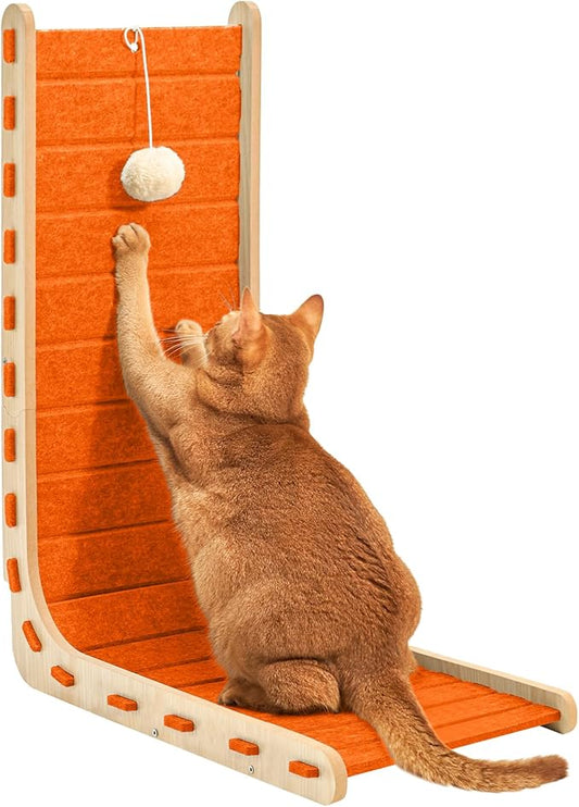 Cat Scratch Pad Felt Cat Scratcher by NxwjoyPet
