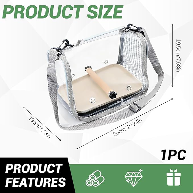 Small Bird Travel Carrier Cage - Image 2