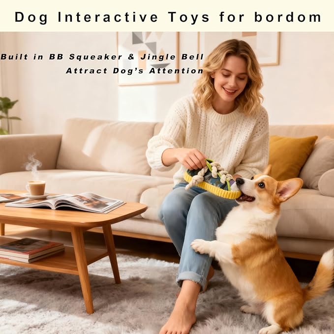 Interactive Squeaky Dog Toy - Image 3