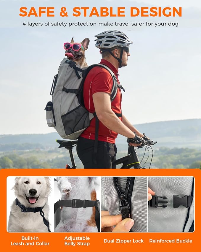 Dog Backpack Carrier for Medium Dogs - Image 3