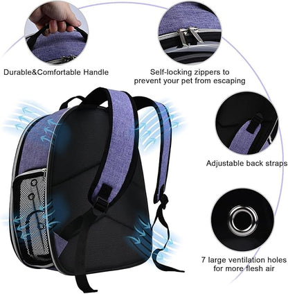 BAGLHER Cat Carrier Backpack Bubble - Image 5