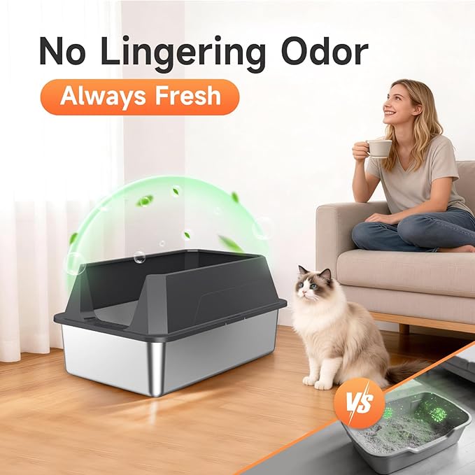 Stainless Steel Litter Box - Image 10