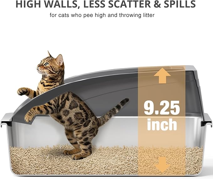 Stainless Steel Cat Litter Box - Image 2