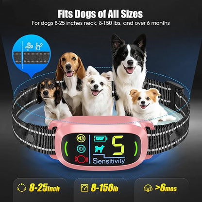 Smart AI Bark Collar for Large Medium Small Dogs, Anti Barking Device - Image 6