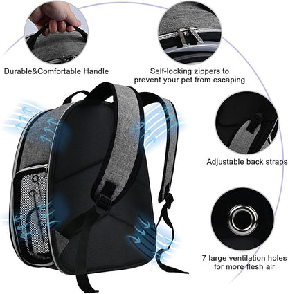 BAGLHER Cat Carrier Backpack Bubble - Image 5