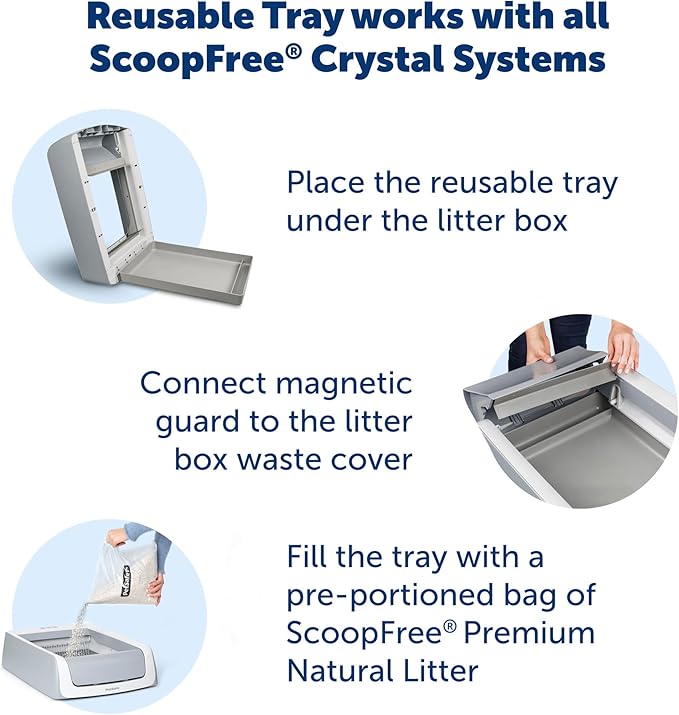 PetSafe Scoop-Free Natural Litter Reusable Tray - Image 6