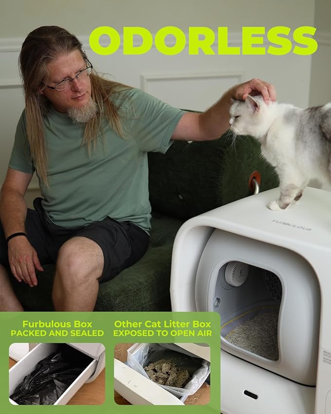 Furbulous True Odor-Free Automatic Cat Litter Box - Image 3