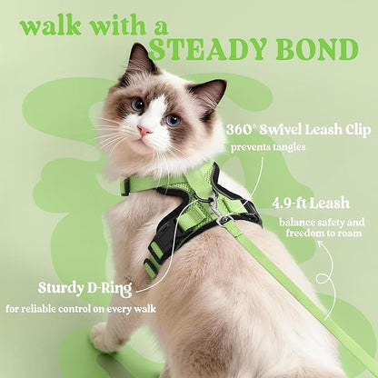 rabbitgoo Cat Harness and Leash Set, Escape Proof Vest Harness - Image 5