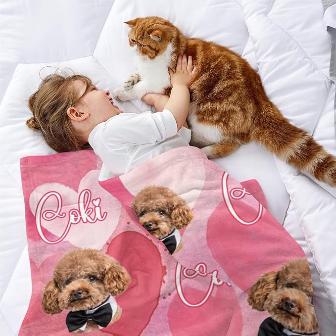 M YESCUSTOM Custom Dog Blanket - Image 3