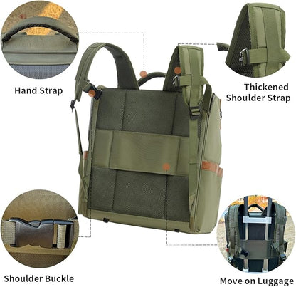 Large Cat Carrier Backpack, Shaded Small Dog Backpack - Image 5