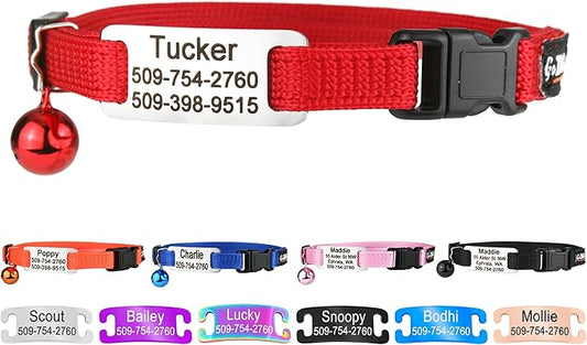 GoTags Personalized Cat Collars by GoTags