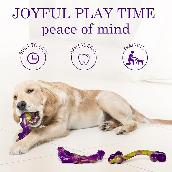 Frienhund Tough Dog Toys for Aggressive Chewers 3 Pack, Indestructible Dog Toys - Image 7