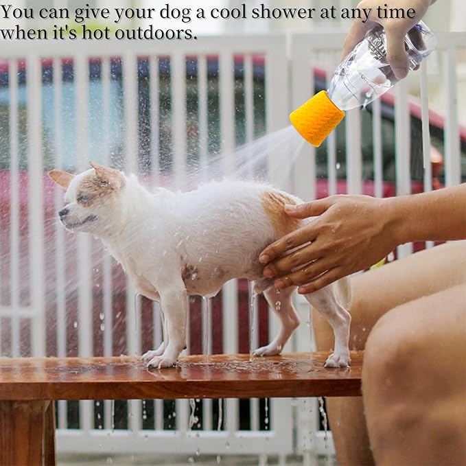 Portable Outdoor Shower for Dogs Bottle Attachment Outdoor Sprayer Accessory - Image 4