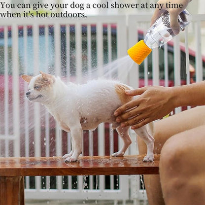 Portable Outdoor Shower for Dogs Bottle Attachment Outdoor Sprayer Accessory - Image 4
