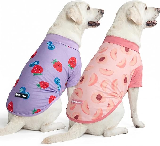 Spark Paws Sunblock Dog T-Shirt, SPF30 Protection, Lightweight Breathable Quick by SparkPaws
