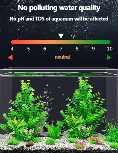 2 Pack Aquarium Decor Plastic Plants Extra Large Artificial Fish Tank Plants - Image 5